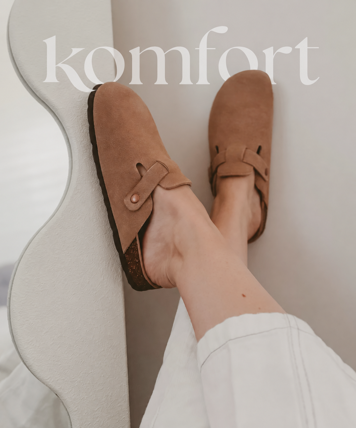 Komfrt Suede Clogs