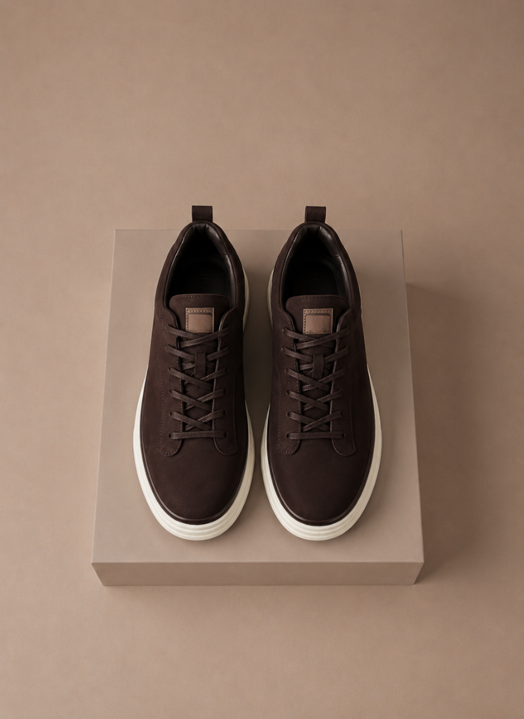 Komfrt Men's Classic Suede Slip-Ons