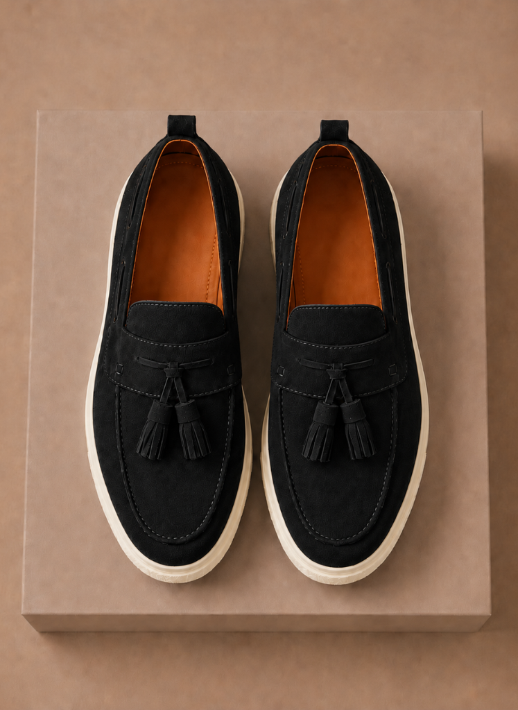 Komfrt Men's Tassel Loafer Sneakers