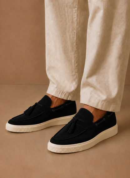 Komfrt Men's Tassel Loafer Sneakers