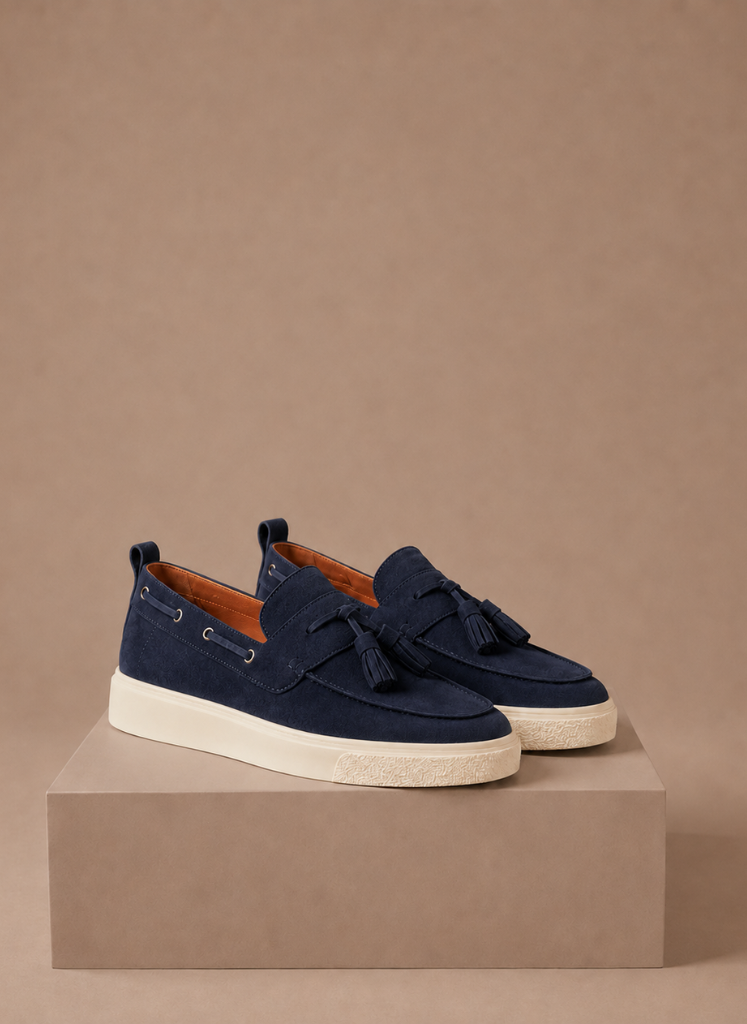 Komfrt Men's Tassel Loafer Sneakers
