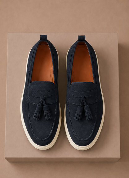 Komfrt Men's Tassel Loafer Sneakers