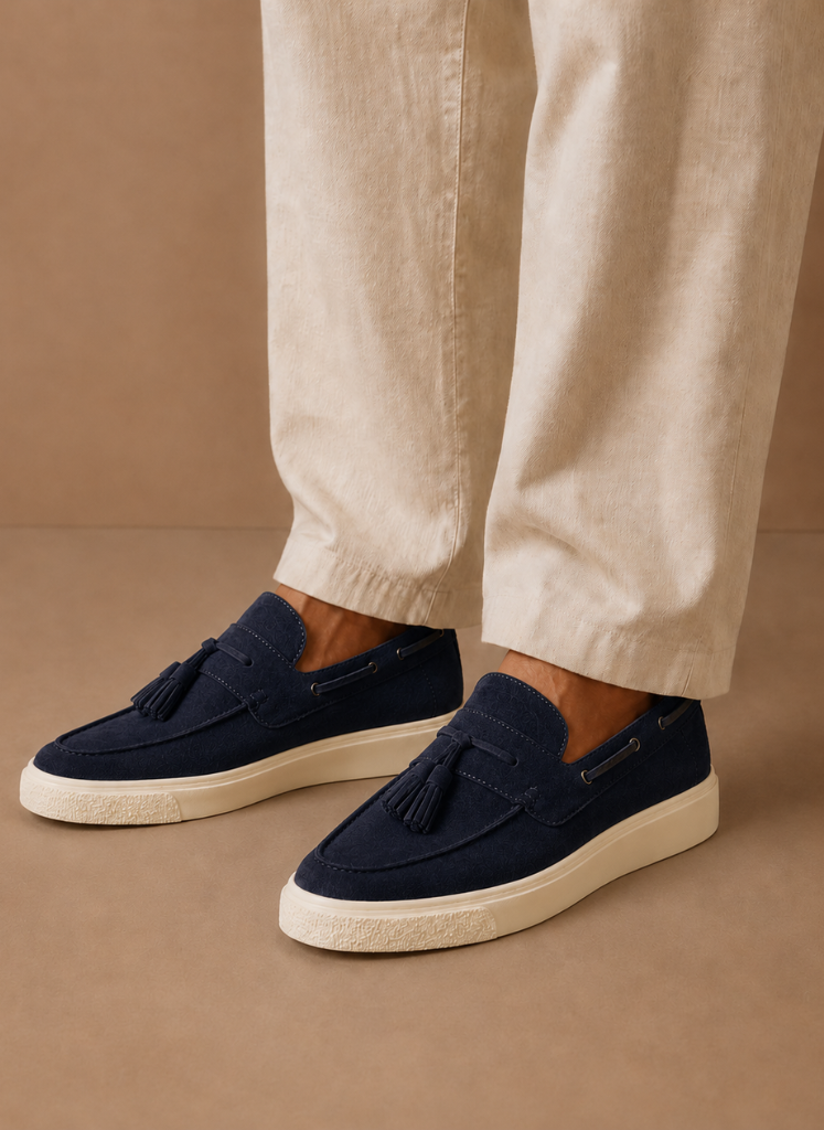 Komfrt Men's Tassel Loafer Sneakers