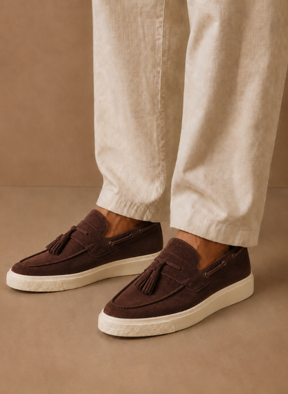 Komfrt Men's Tassel Loafer Sneakers