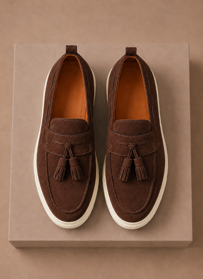 Komfrt Men's Tassel Loafer Sneakers