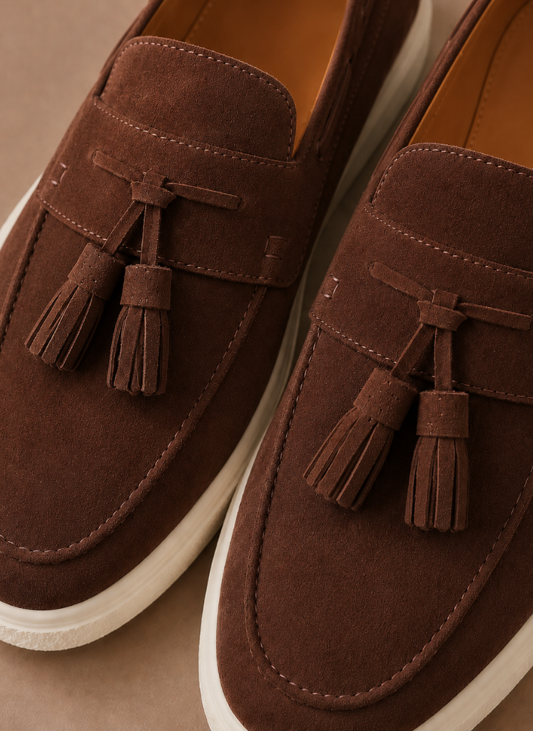 Komfrt Men's Tassel Loafer Sneakers