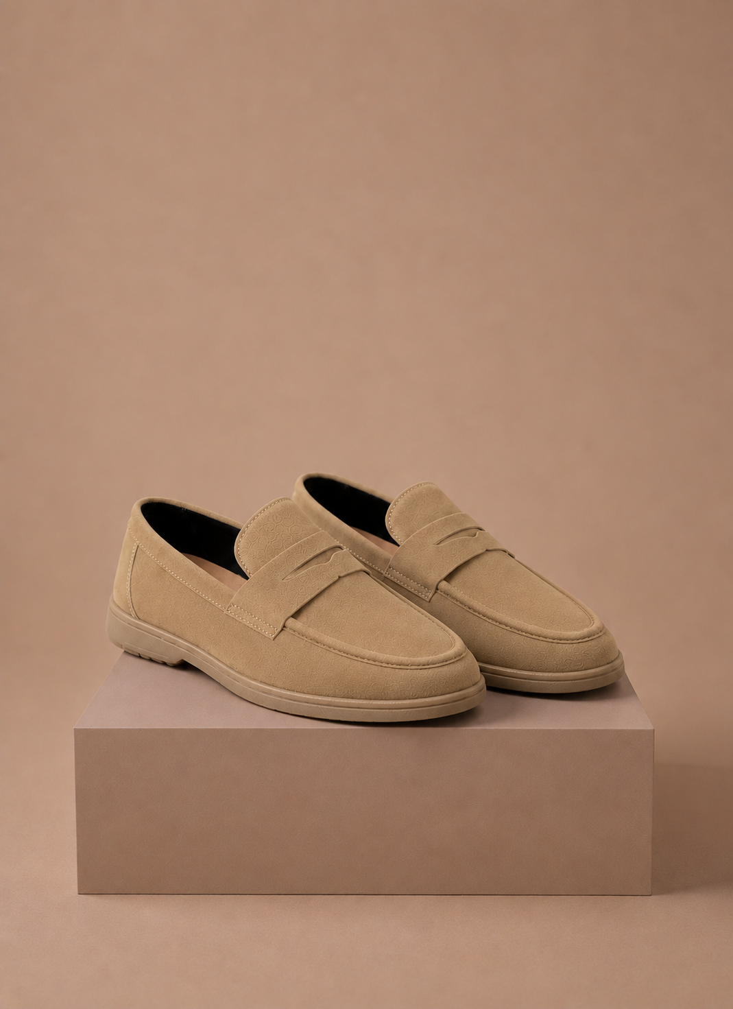 Komfrt Men's Summer Slip-On Loafers – Beige