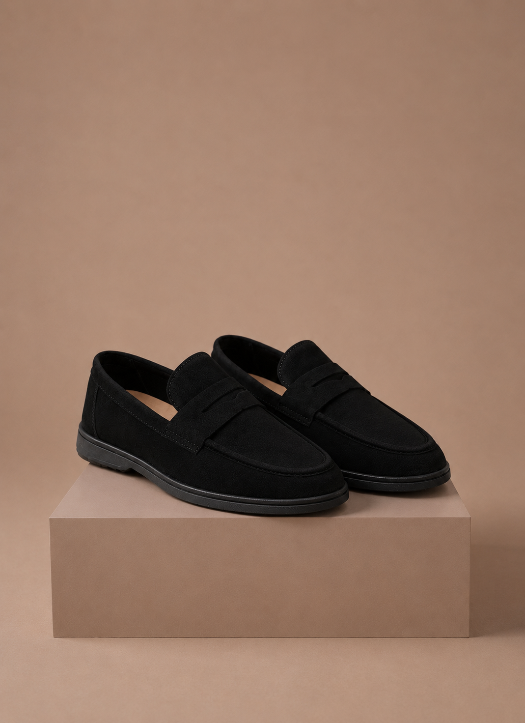 Komfrt Men's Summer Slip-On Loafers – Black