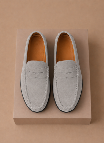 Komfrt Men's Suede Driving Loafers