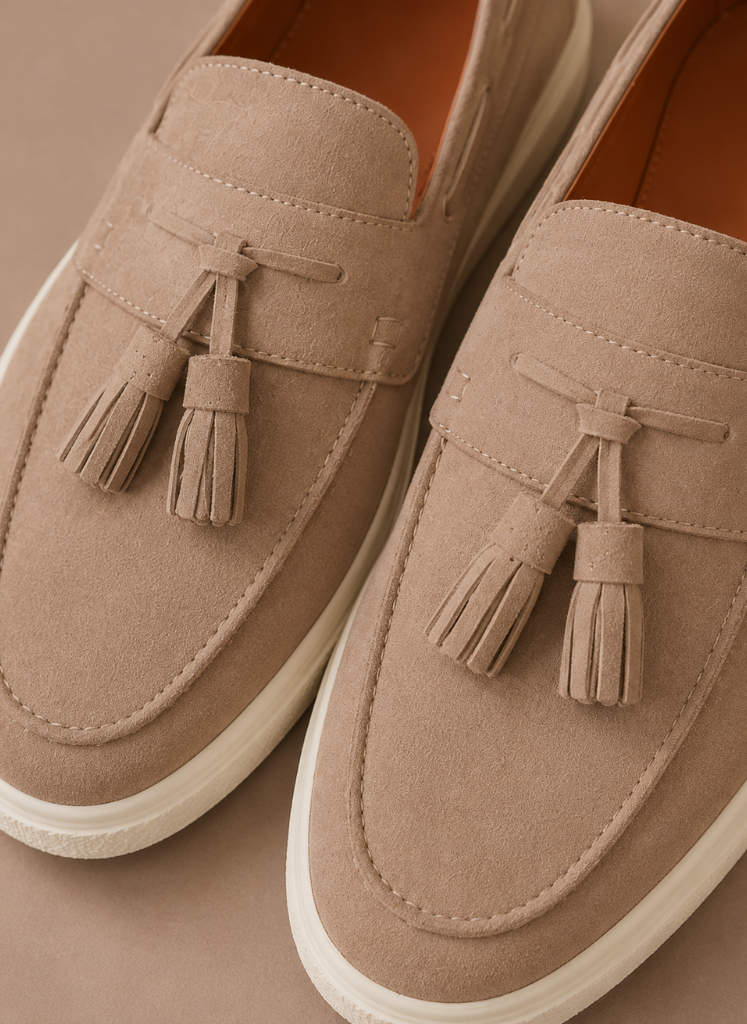 Komfrt Men's Tassel Loafer Sneakers