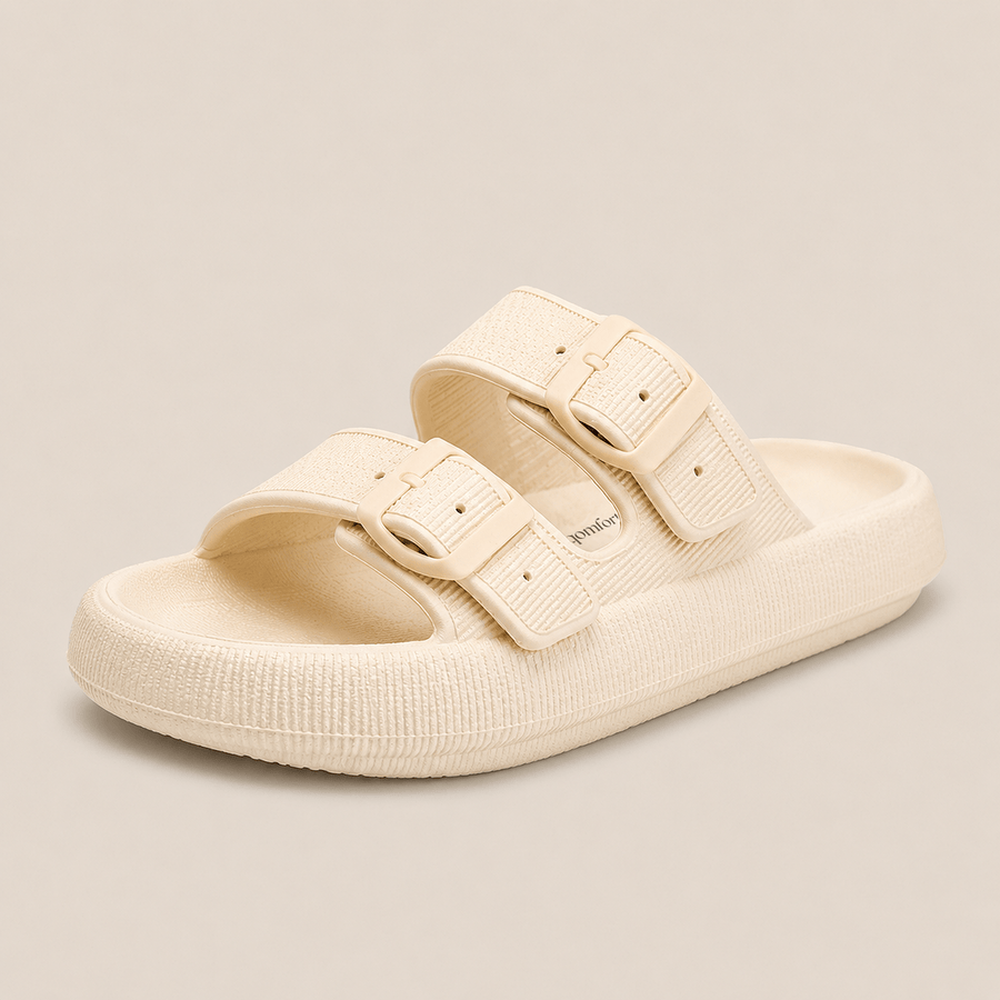 Komfrt Pillow Slides – Cream