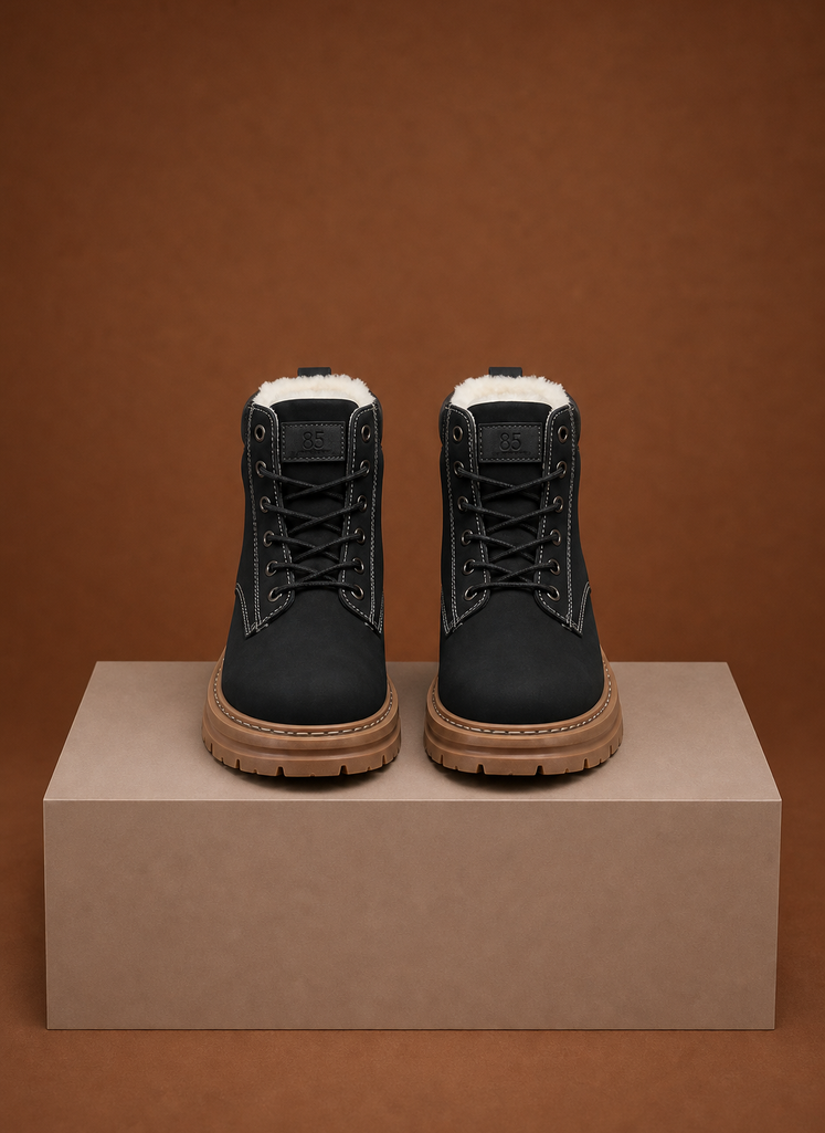 Komfrt Men's Warm-Lined Winter Boots