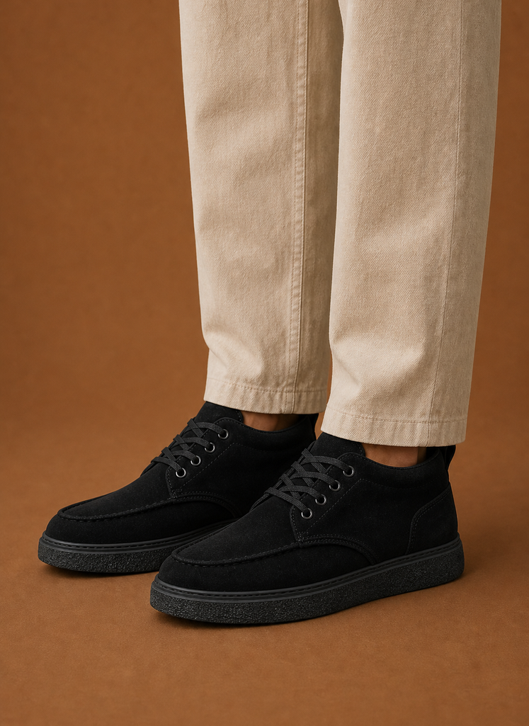 Komfrt Men's Casual Lace-Up Sneakers