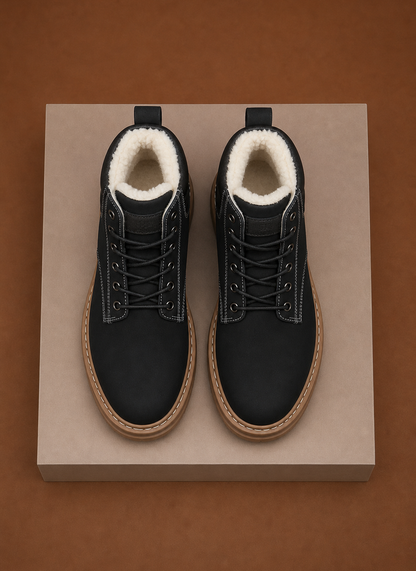 Komfrt Men's Warm-Lined Winter Boots