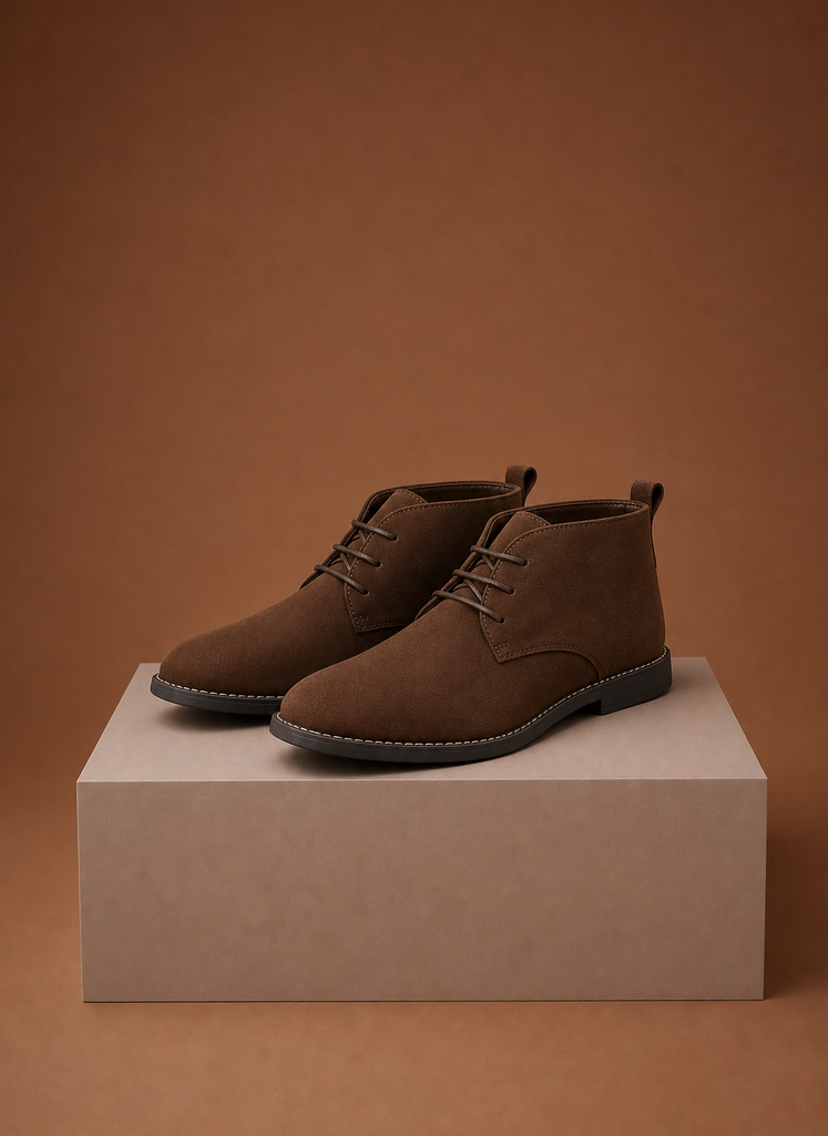 Komfrt Men's Chukka Boots – Brown