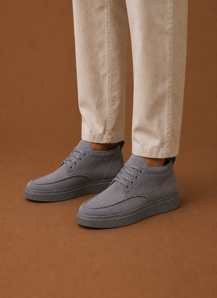 Komfrt Men's Casual Lace-Up Sneakers