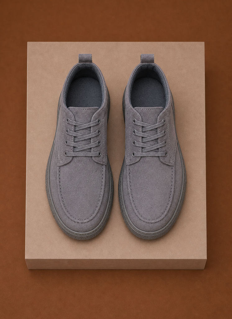 Komfrt Men's Casual Lace-Up Sneakers