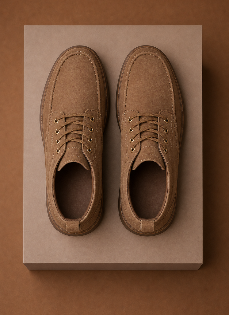 Komfrt Men's Casual Lace-Up Sneakers